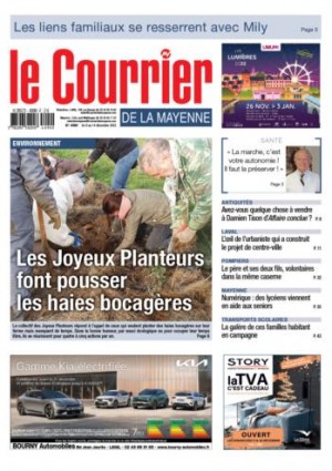 Dernière Une Le Courrier de la Mayenne