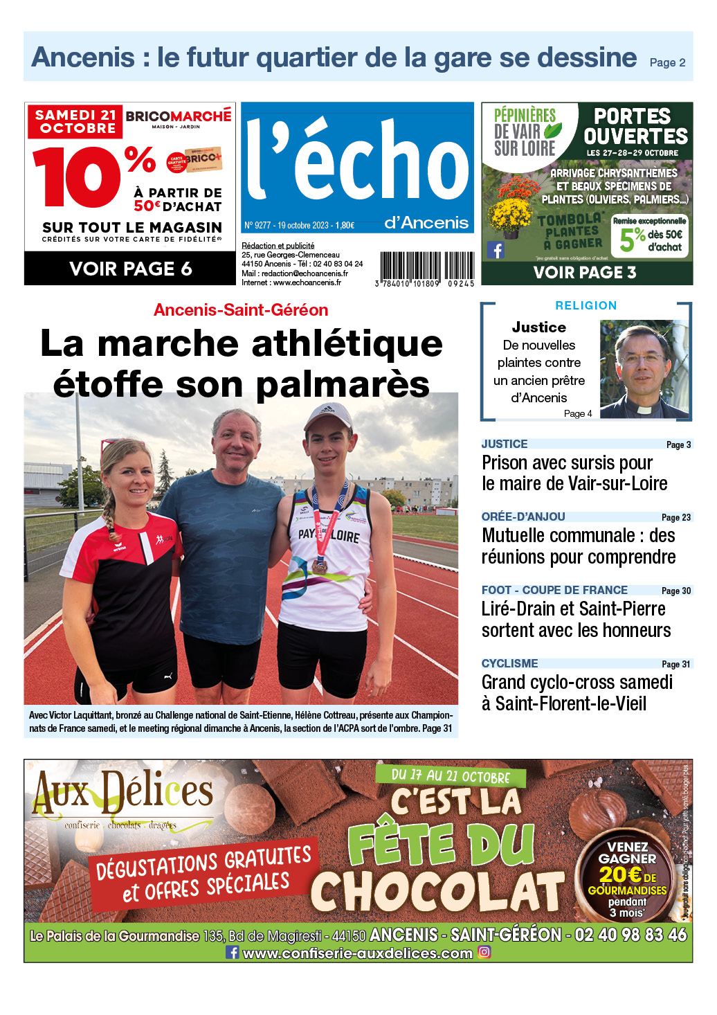 Ancenis-Saint-Géréon La marche athlétique étoffe son palmarès