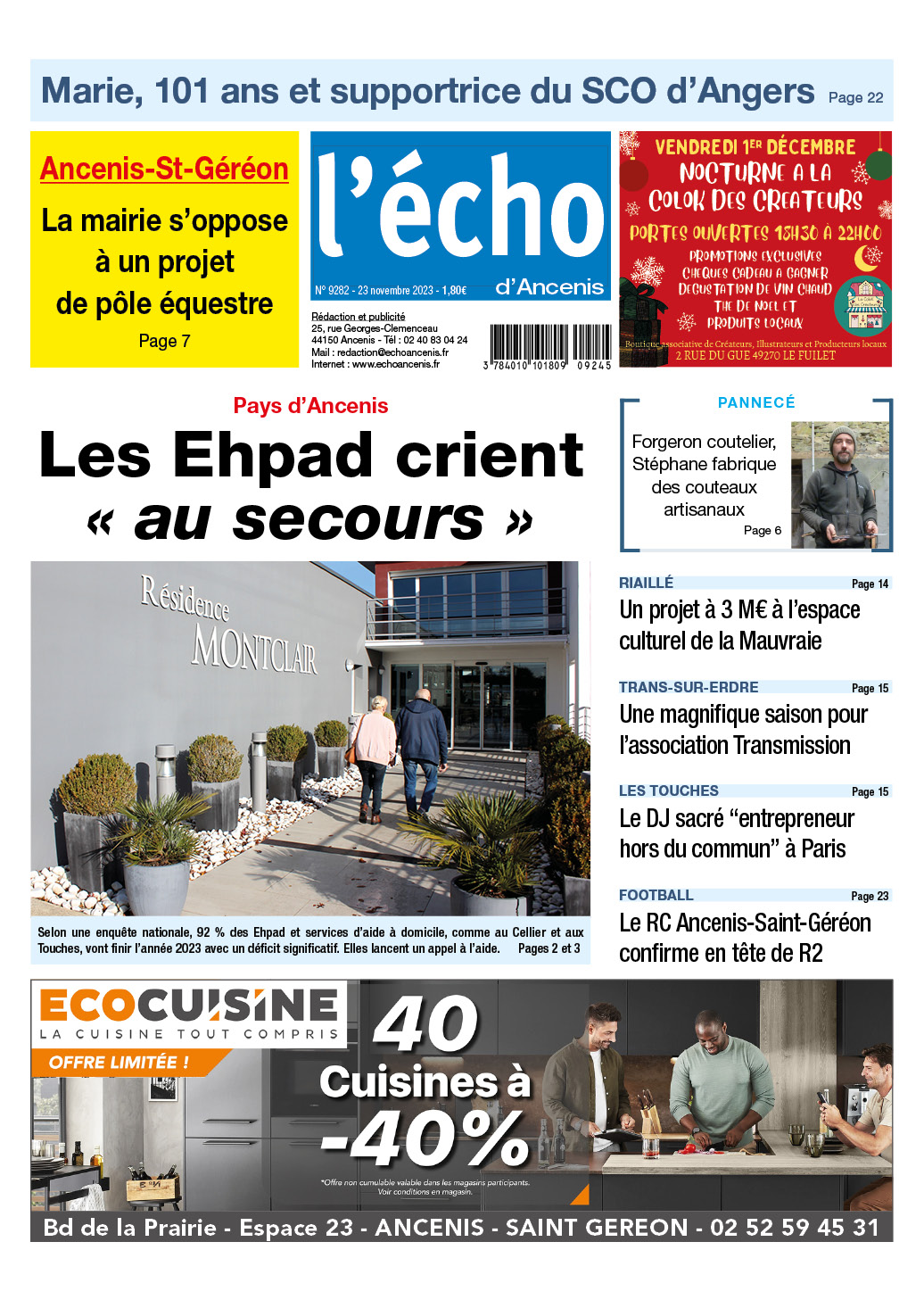 Pays d’Ancenis : Les Ehpad crient « au secours »