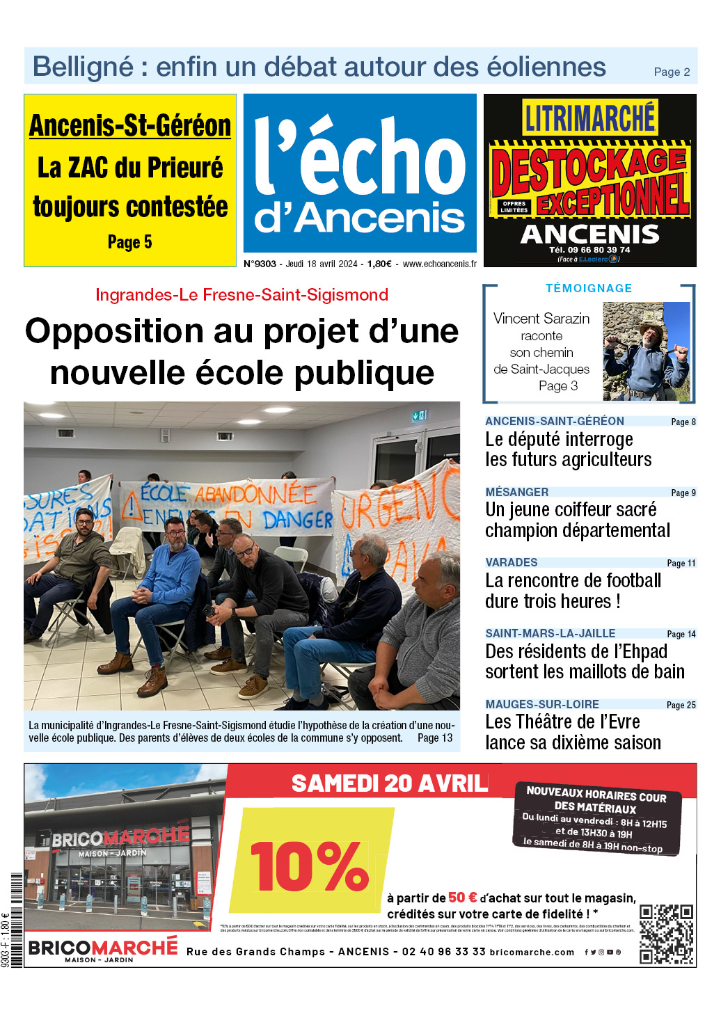 Ingrandes. Opposition au projet d’une nouvelle école publique