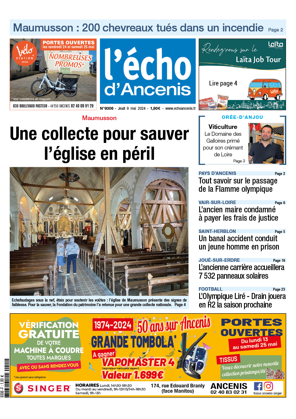 Maumusson. Une collecte pour sauver l'église en péril