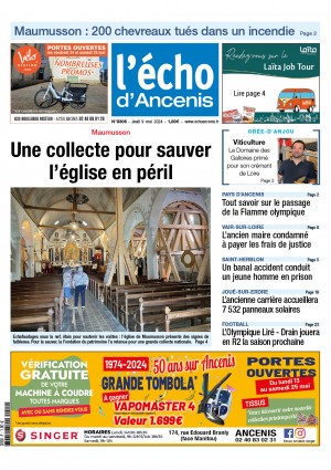 Maumusson. Une collecte pour sauver l'église en péril