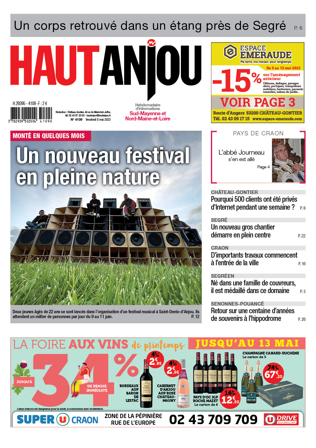 Un nouveau festival en pleine nature