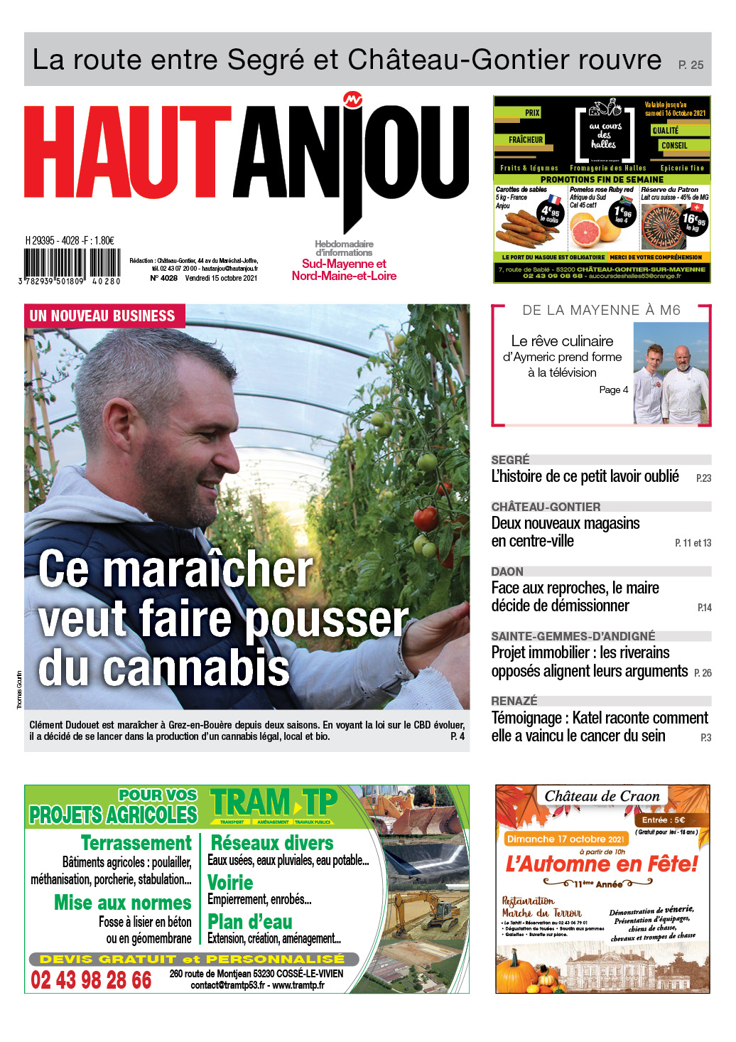 Ce maraîcher veut faire pousser du cannabis