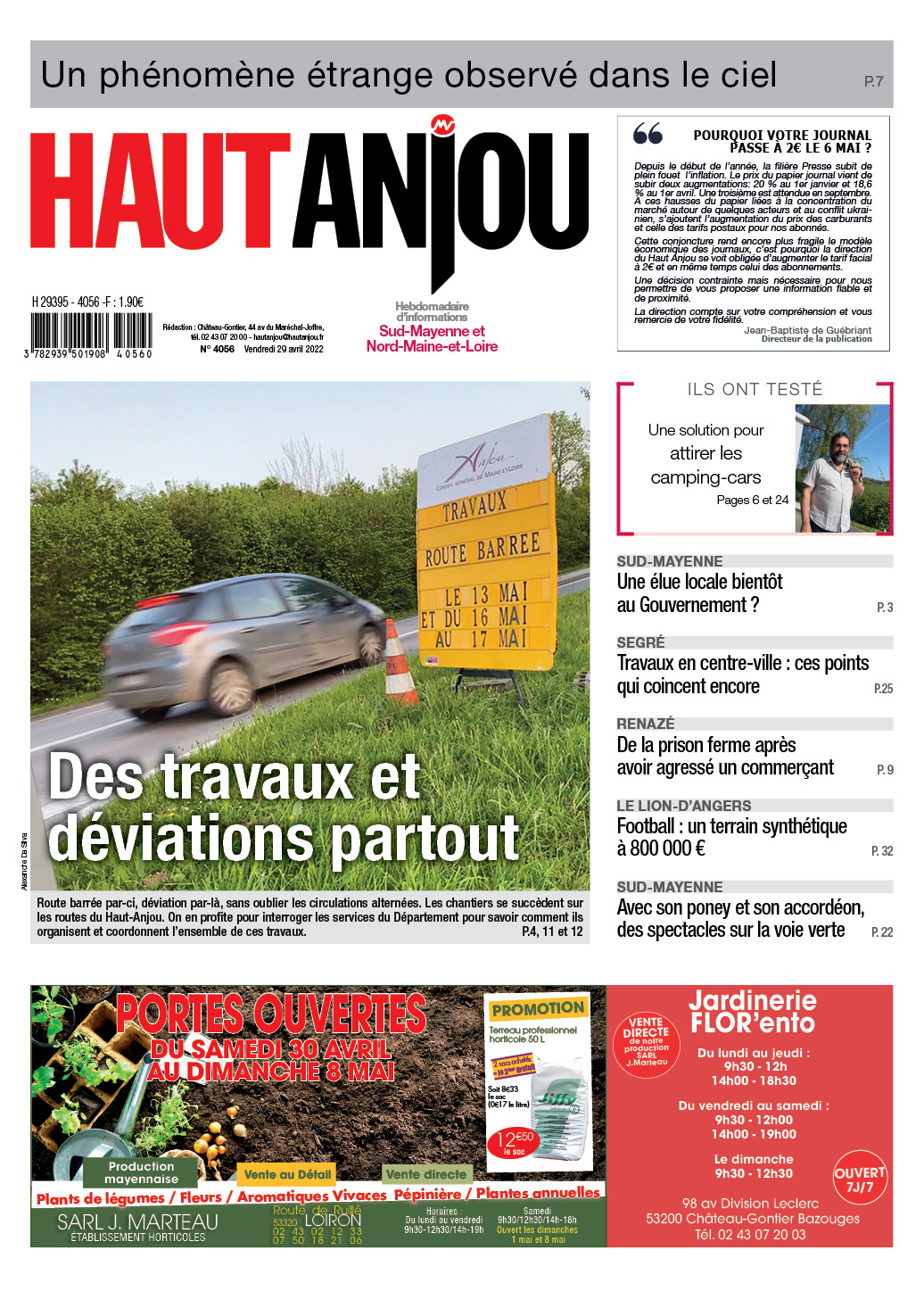 Des travaux et déviations partout