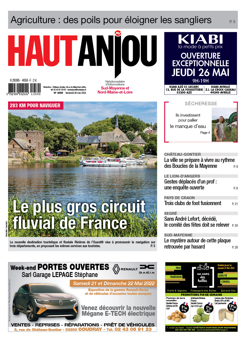 Le plus gros circuit fluvial de France