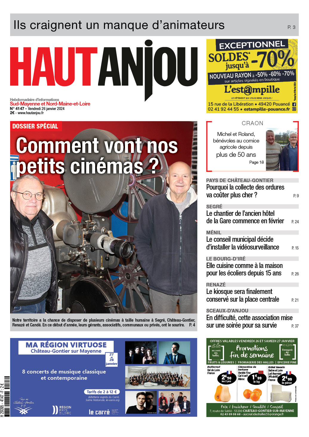 Coment vont novs petits cinémas ?