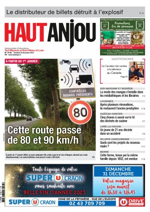 Cette route passe de 80 à 90 km/h