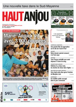 Marie-Annick vit avec 3 0000 poupées