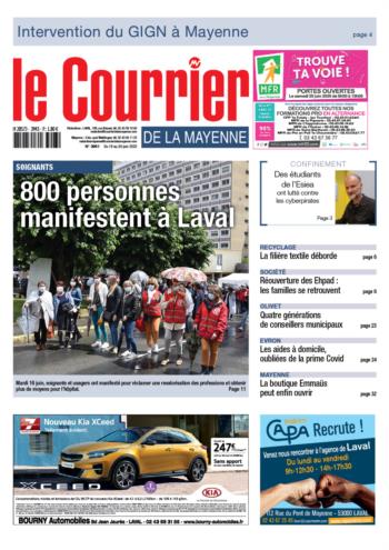 Soignants : 800 personnes manifestent à Laval