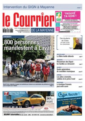 Soignants : 800 personnes manifestent à Laval