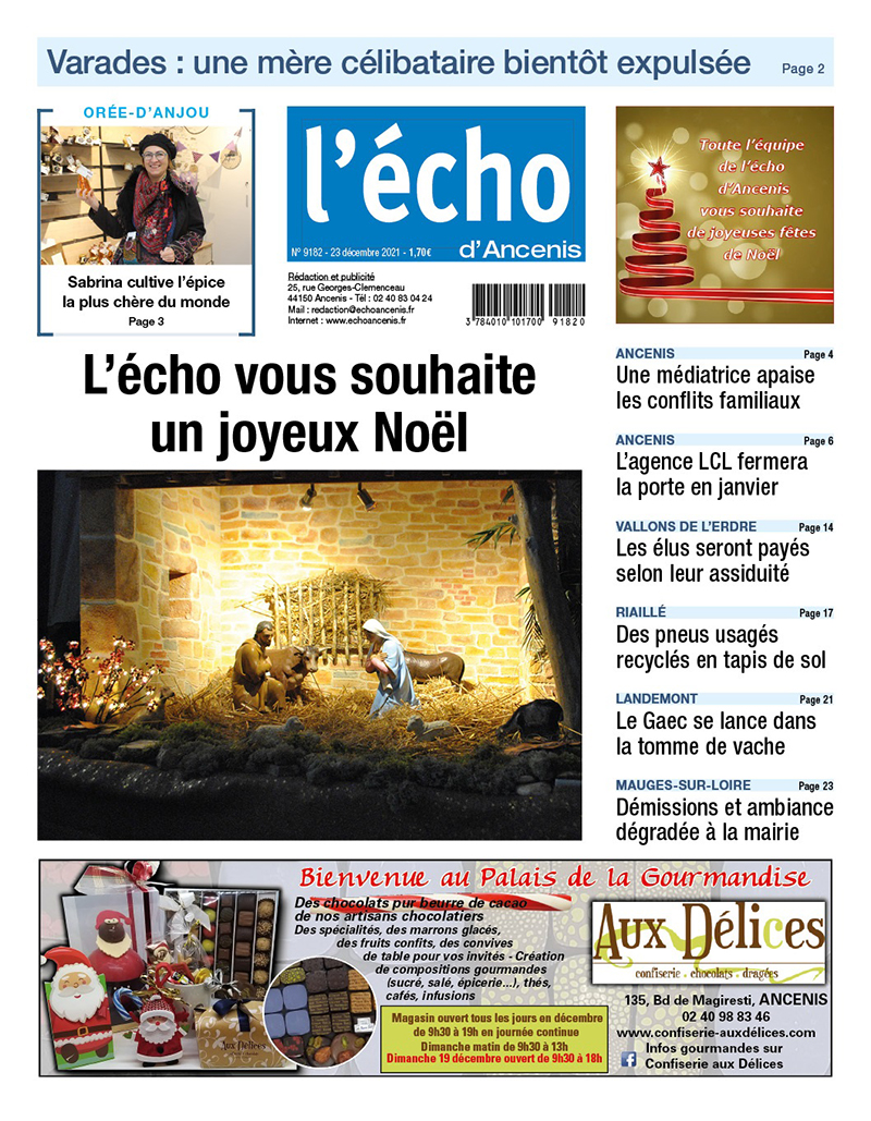 L’écho vous souhaite un joyeux Noël