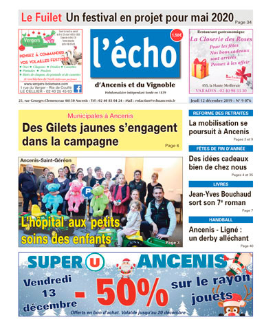 Ancenis-St Géréon : l'hôpital aux petits soins des enfants