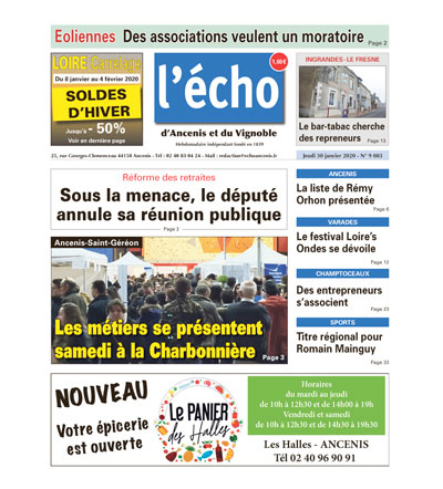 Ancenis/St Géréon : les métiers se présentent samedi à la Charbonnière