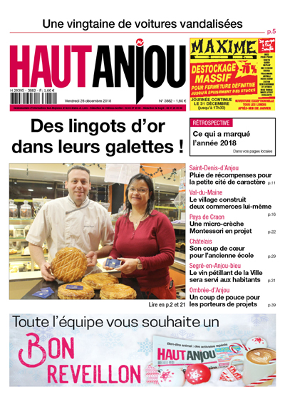 Des lingots d’or dans leurs galettes !