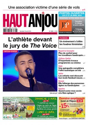 L’athlète devant le jury de The Voice