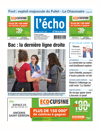 Bac : dernière ligne droite