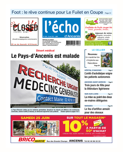 Désert médical : le  Pays-d'Ancenis est malade