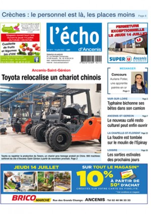 Ancenis-St Géréon : Toyota relocalise un chariot chinois