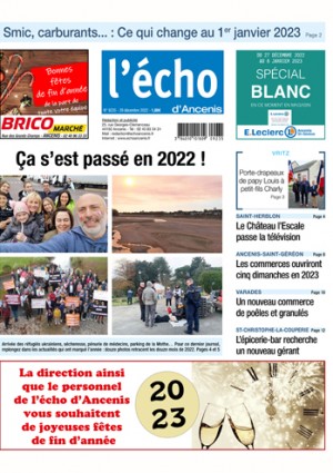 Ca s'est passé en 2022 ! 