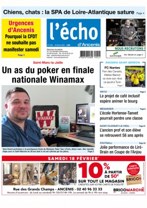 St Mars la Jaille : un as du poker en finale nationale Winamax