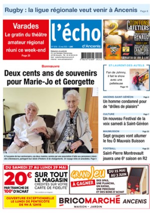 Bonnoeuvre : 200 ans de souvenirs pour Marie-Jo et Georgette