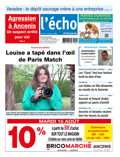 Concours photo : Louise a tapé dans l'oeil de Paris Match