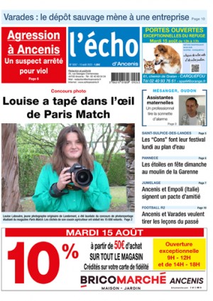 Concours photo : Louise a tapé dans l'oeil de Paris Match