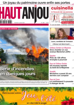 Série d’incendies en quelques jours