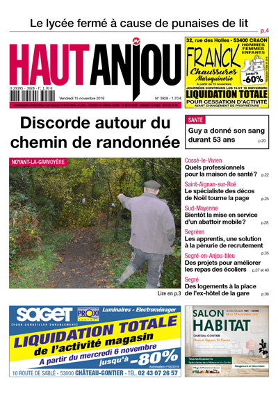 Discorde autour du chemin de randonnée