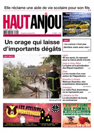 Un orage qui laisse d’importants dégâts