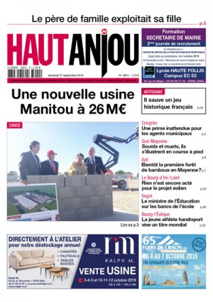 Une nouvelle usine Manitou à 26 M€