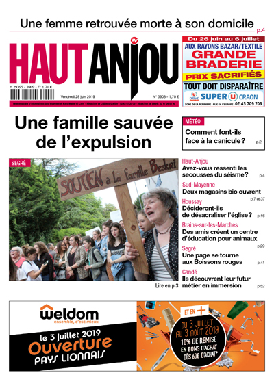 Une famille sauvée de l’expulsion