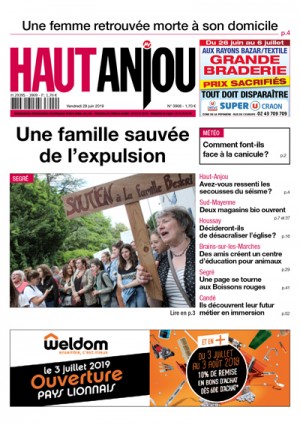 Une famille sauvée de l’expulsion