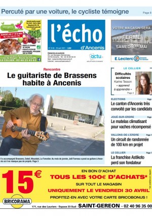 Le guitariste de Brassens habite à Ancenis