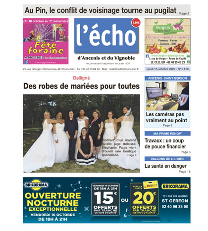 Belligné : des robes de mariées pour toutes