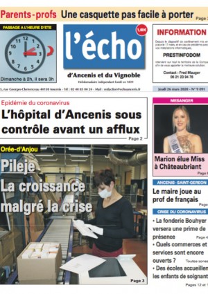 L’hôpital d’Ancenis sous contrôle avant un afflux