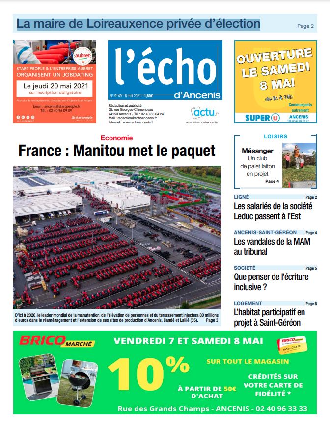 France : Manitou met le paquet