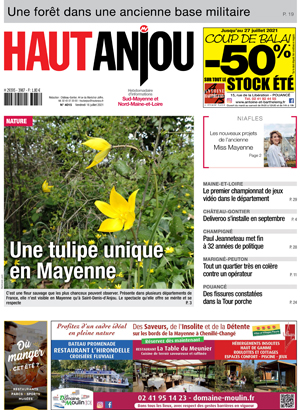 Une tulipe unique en Mayenne