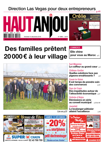 Des familles prêtent 20 000 € à leur village