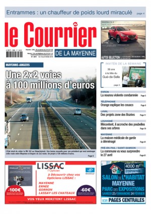 Mayenne-Angers : Une 2x2 voies à 100 millions d’euros